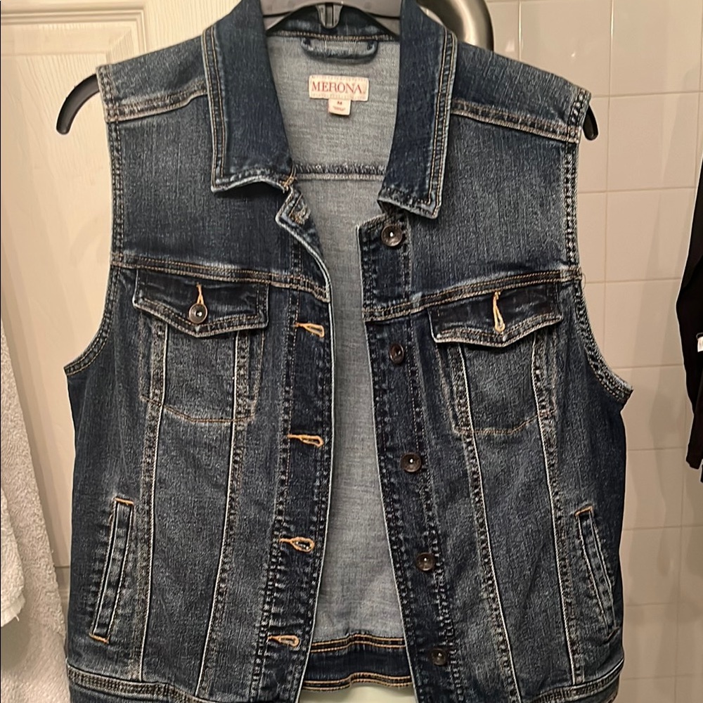 Merona Denim Vest